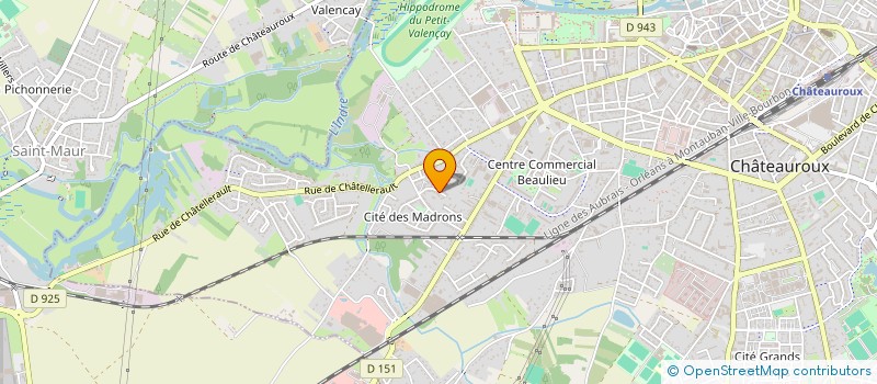 localisation de l'entreprise MADAME NICOLE MATHEIS à CHATEAUROUX