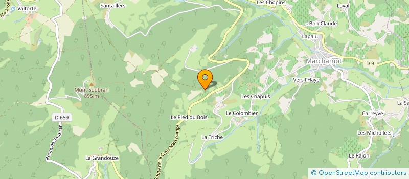 localisation de l'entreprise MADAME NICOLE MATRAY à MARCHAMPT