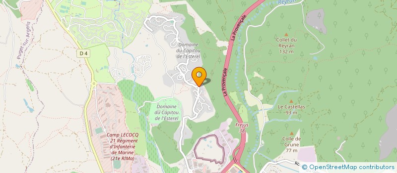 localisation de l'entreprise MADAME NICOLE MAUDUIT à FREJUS