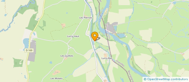 localisation de l'entreprise MADAME NICOLE MAURICE  LE DONJON