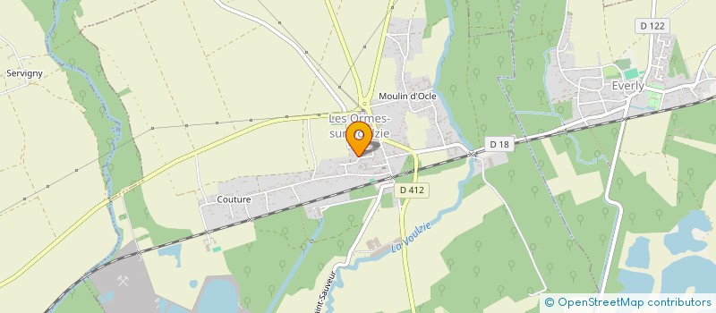 localisation de l'entreprise MADAME NICOLE MAZANIELLO  LES ORMES-SUR-VOULZIE