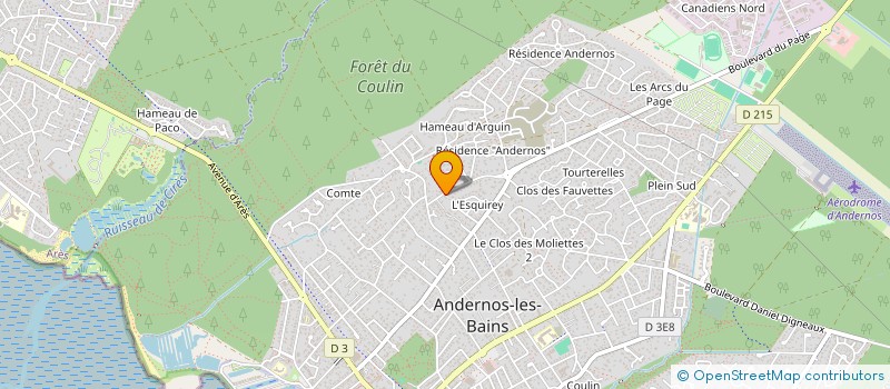 localisation de l'entreprise MADAME NICOLE MICHEL à ANDERNOS-LES-BAINS