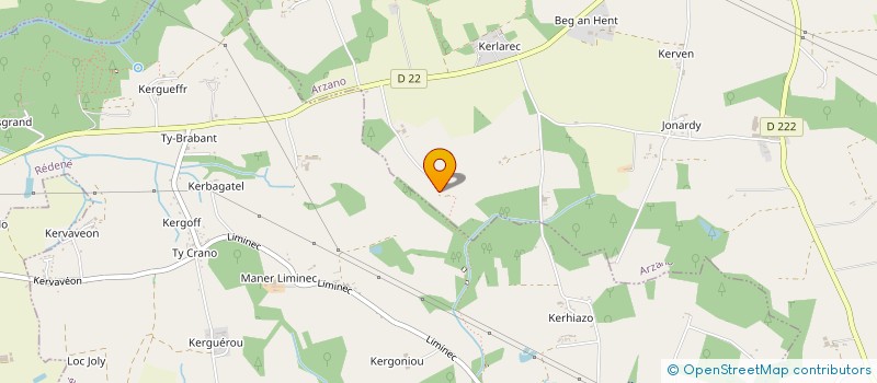 localisation de l'entreprise MADAME NICOLE MICHONNEAU  QUIMPERLE