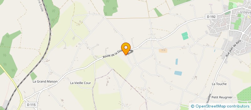 localisation de l'entreprise MADAME NICOLE MOISSON à RIVES-DU-LOIR-EN-ANJOU
