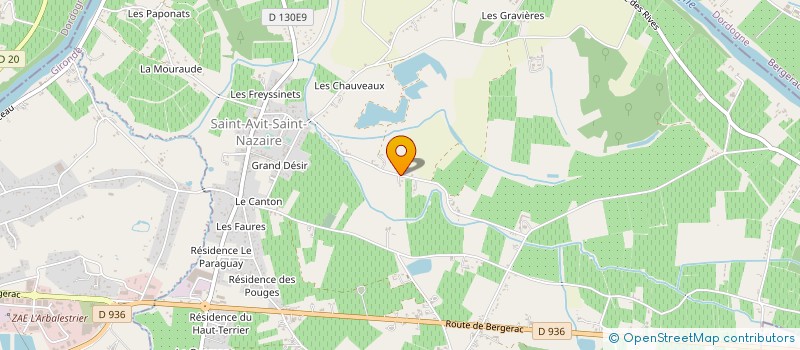 localisation de l'entreprise MADAME NICOLE MOLINAS  PINEUILH