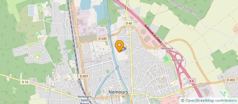 localisation de l'entreprise MADAME NICOLE MOMBOLO ANDIYE  NEMOURS