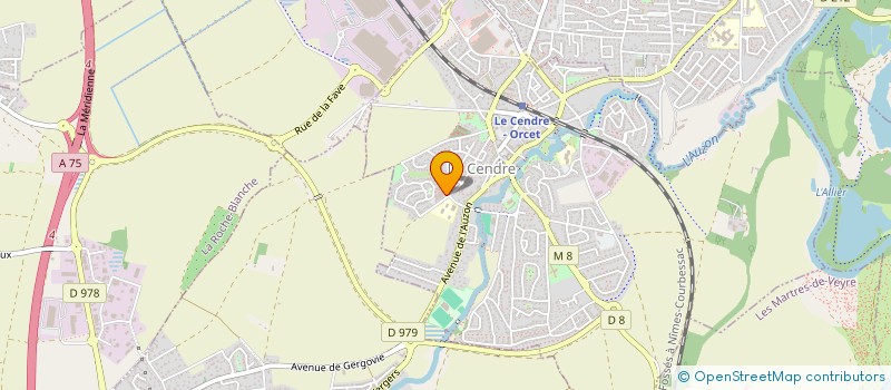 localisation de l'entreprise MADAME NICOLE MONCENIS-CHONCHON  LE CENDRE