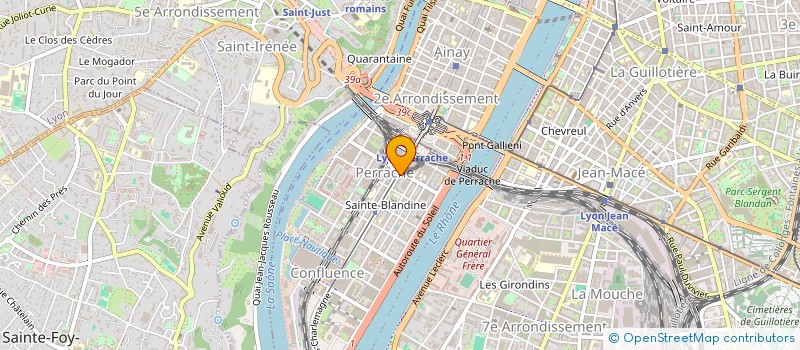 localisation de l'entreprise MADAME NICOLE MONCHARMONT à LYON