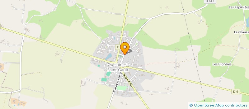 localisation de l'entreprise MADAME NICOLE MONGAZON à QUELAINES-SAINT-GAULT
