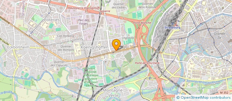 localisation de l'entreprise MADAME NICOLE MORDASINI à STRASBOURG