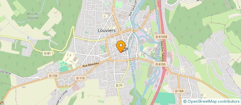 localisation de l'entreprise MADAME NICOLE MORIN à LOUVIERS