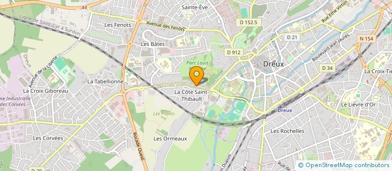localisation de l'entreprise MADAME NICOLE MORIN à DREUX