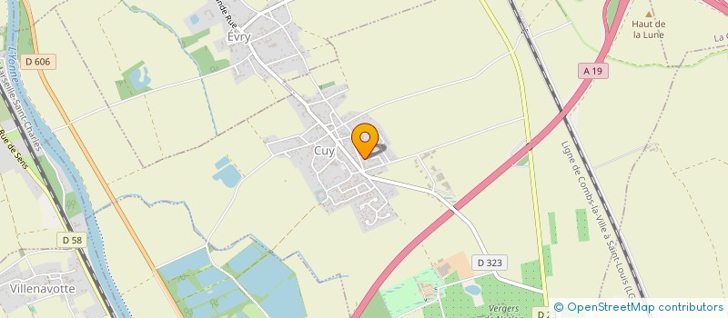 localisation de l'entreprise MADAME NICOLE MORISSE  CUY