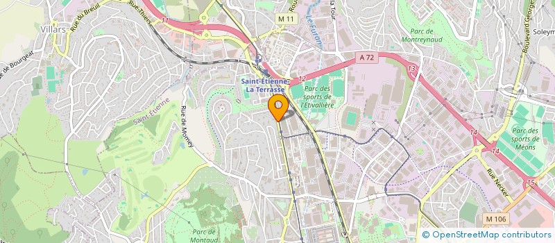 localisation de l'entreprise MADAME NICOLE MOULIN  SAINT-ETIENNE