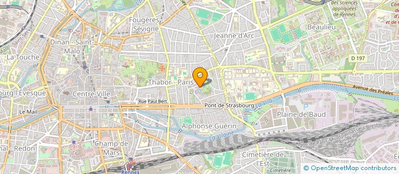 localisation de l'entreprise MADAME NICOLE MOURAVTZEFF à RENNES