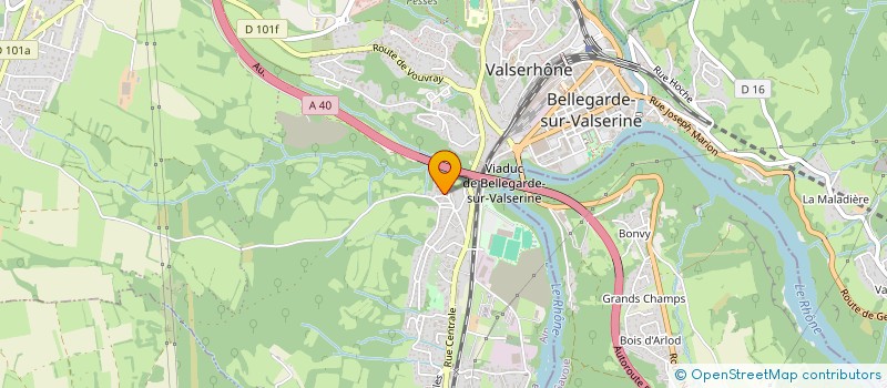 localisation de l'entreprise MADAME NICOLE MULTIN à VALSERHONE