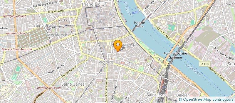 localisation de l'entreprise MADAME NICOLE MURATOV  BORDEAUX