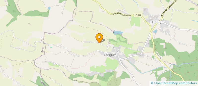 localisation de l'entreprise MADAME NICOLE NAUDY  MONTGRAS