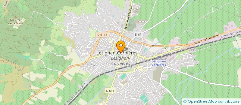 localisation de l'entreprise MADAME NICOLE NAVARLAS à LEZIGNAN-CORBIERES
