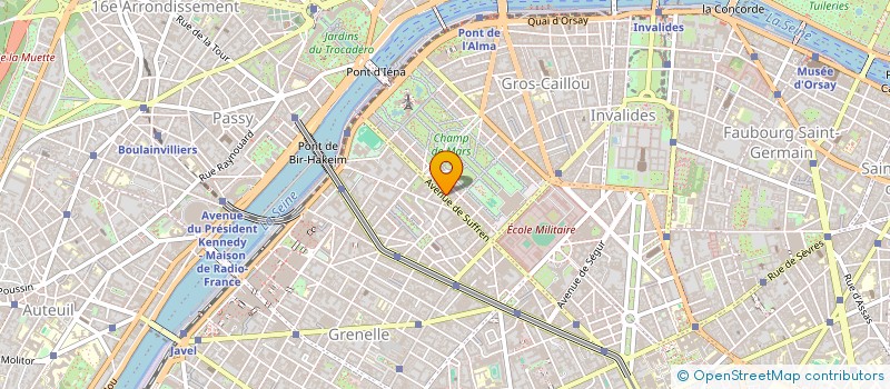 localisation de l'entreprise MADAME NICOLE NEVEUX  PARIS