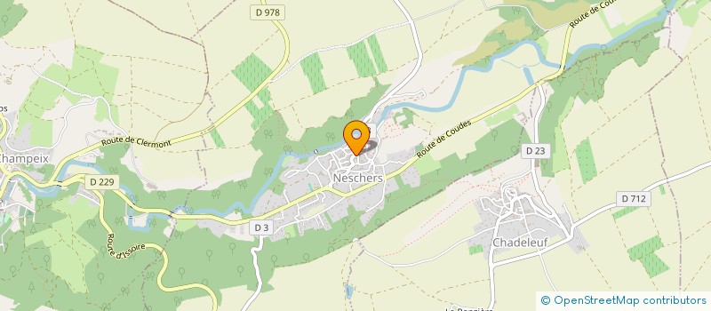 localisation de l'entreprise MADAME NICOLE NIGON  NESCHERS