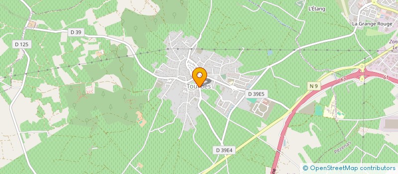 localisation de l'entreprise MADAME NICOLE NOUGARET  TOURBES