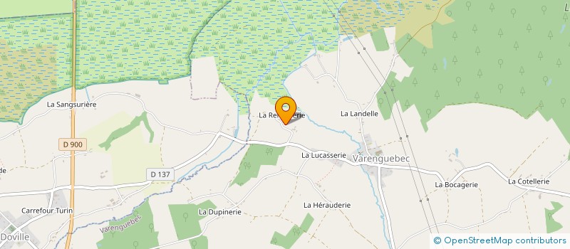 localisation de l'entreprise MADAME NICOLE OBE  VARENGUEBEC