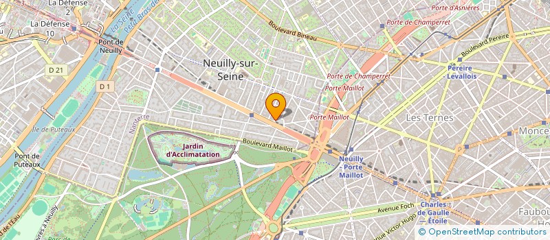 localisation de l'entreprise MADAME NICOLE OHAYON  BOULOGNE-BILLANCOURT