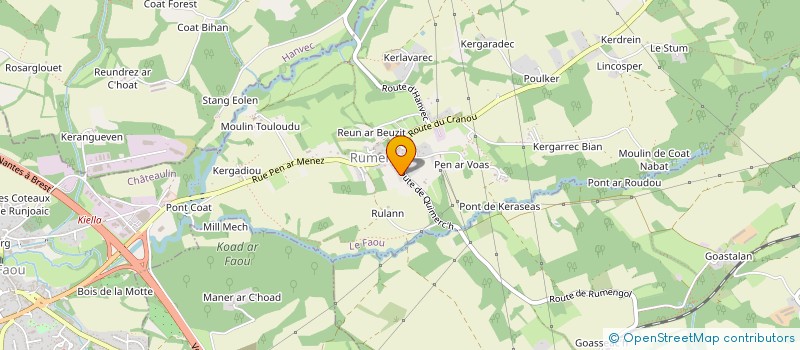 localisation de l'entreprise MADAME NICOLE OLDRA  ROSNOEN