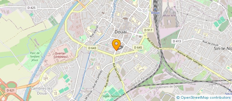 localisation de l'entreprise MADAME NICOLE OLEKSYN à DOUAI