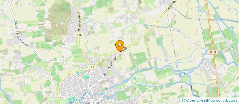 localisation de l'entreprise MADAME NICOLE OLIVIER  LE THOR