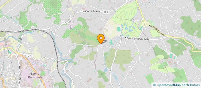 localisation de l'entreprise MADAME NICOLE ORSO  CHATEAUNEUF-GRASSE