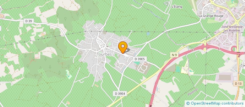 localisation de l'entreprise MADAME NICOLE PAGANO à LEZIGNAN-LA-CEBE