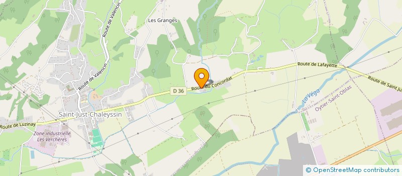 localisation de l'entreprise MADAME NICOLE PAGNOUD  SAINT-JUST-CHALEYSSIN