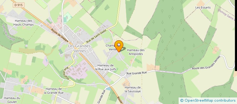 localisation de l'entreprise MADAME NICOLE PAIN  LES GRANDES-VENTES