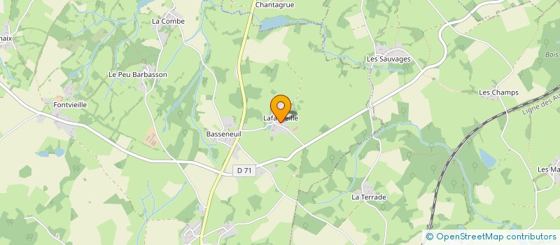 localisation de l'entreprise MADAME NICOLE PARBAUD à VAREILLES