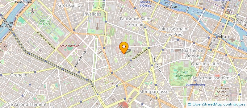 localisation de l'entreprise MADAME NICOLE PEIGNE  PARIS