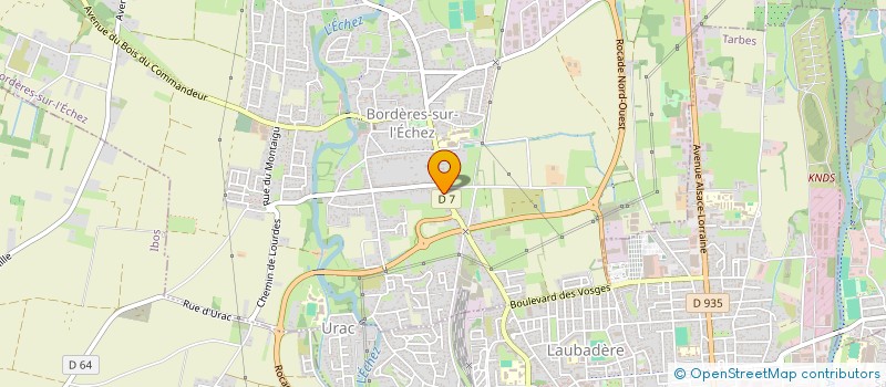 localisation de l'entreprise MADAME NICOLE PELLIZZARI  BORDERES-SUR-L'ECHEZ