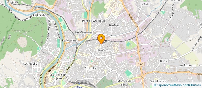 localisation de l'entreprise MADAME NICOLE PEREZ  ALES