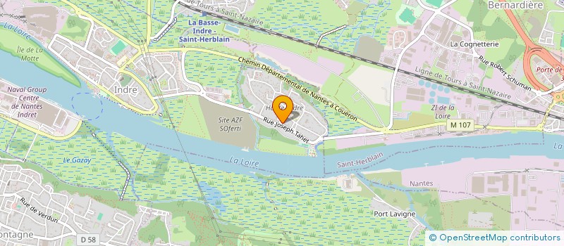 localisation de l'entreprise MADAME NICOLE PERON  INDRE