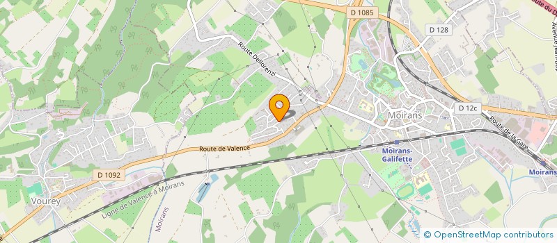 localisation de l'entreprise MADAME NICOLE PERRIN  MOIRANS