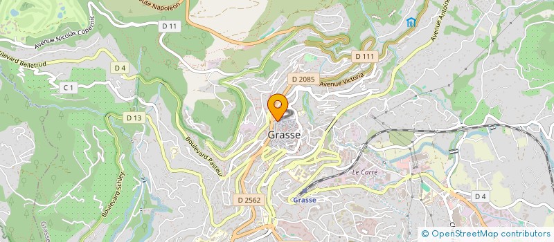 localisation de l'entreprise MADAME NICOLE PEUCHOT à GRASSE