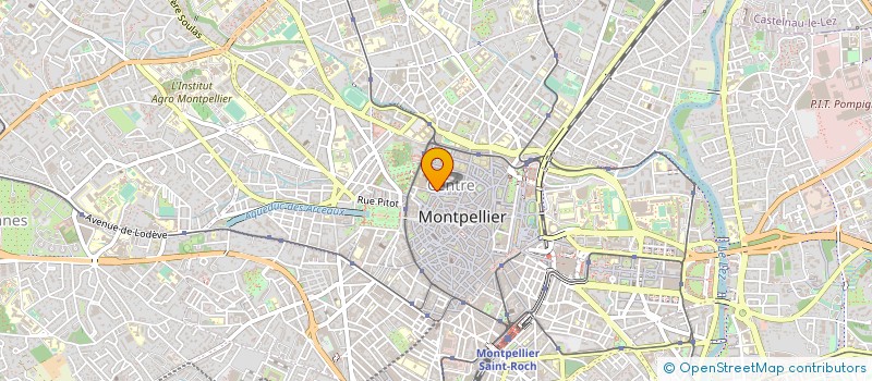 localisation de l'entreprise MADAME NICOLE PEUGIU à MONTPELLIER