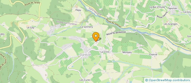 localisation de l'entreprise MADAME NICOLE PHILIPPE  VINDRY-SUR-TURDINE