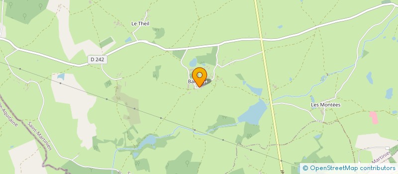 localisation de l'entreprise MADAME NICOLE PICOT  SAINT-MARTINIEN