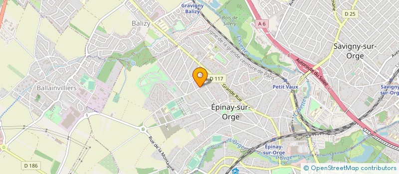 localisation de l'entreprise MADAME NICOLE PIERRE  EPINAY-SUR-ORGE