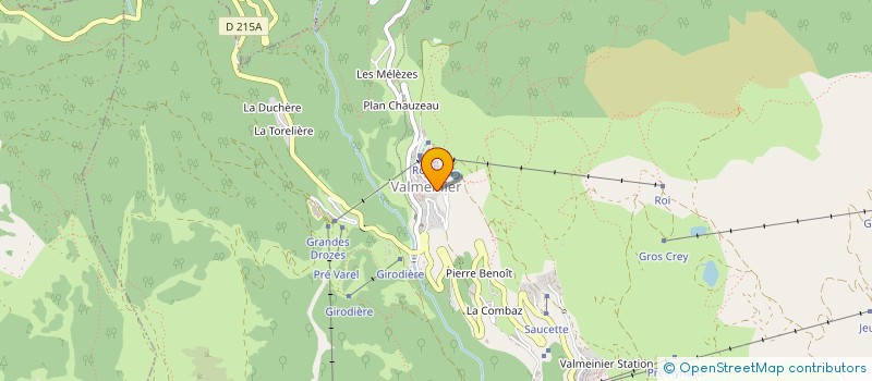 localisation de l'entreprise MADAME NICOLE PINGUET  VALMEINIER