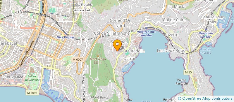 localisation de l'entreprise MADAME NICOLE PINO à VILLEFRANCHE-SUR-MER