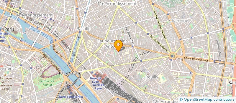 localisation de l'entreprise MADAME NICOLE PLESSIS à PARIS