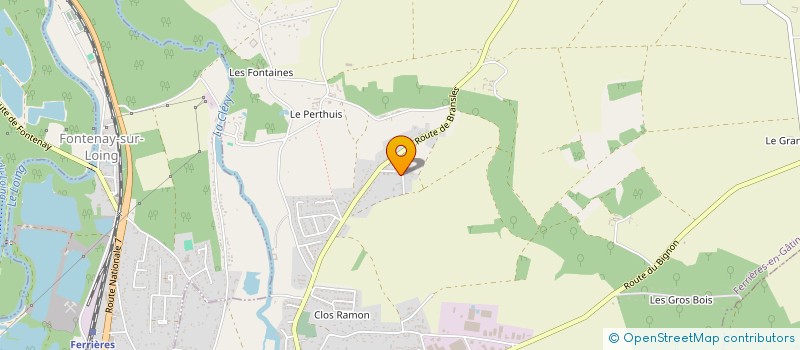 localisation de l'entreprise MADAME NICOLE POHER à FERRIERES-EN-GATINAIS